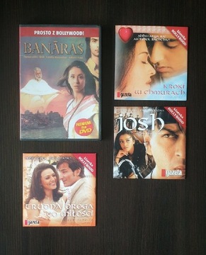 Klasyka Bollywood - zestaw 4 filmów DVD