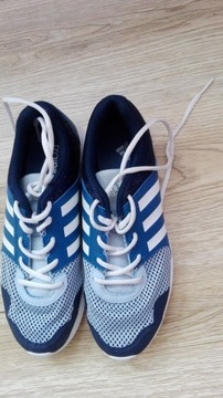 buty sportowe adidas 38 2/3 niebieskie 