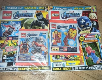Lego Avengers 2 magazyny figurki Thor Iron Man