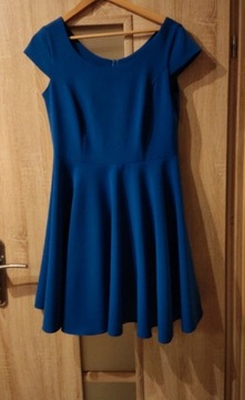 Sukienka niebieska ExellModa 
