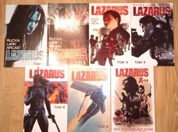 Lazarus 1-6 X+66 Greg Rucka komiks