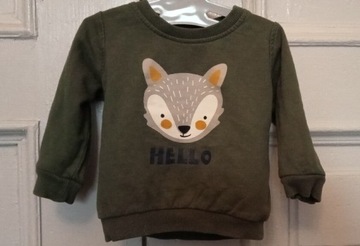 Bluza sweter dla niemowląt rozmiar 68