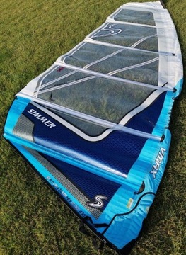 Żagiel windsurf. Simmer Style V Max 6,0m+maszt+bom