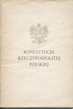 KONSTYTUCJA RZECZYPOSPOLITEJ POLSKIEJ