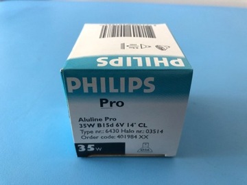 ŻARÓWKA LAMPA PROJEKCYJNA PHILIPS B15d 6430 6V 35W