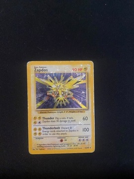 Pokemon Karta Zapdos 16/102 Base Set 