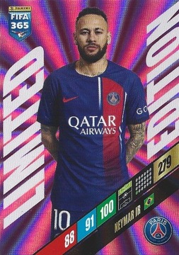 PANINI FIFA 365 2024 LIMITED NEYMAR JR PSG