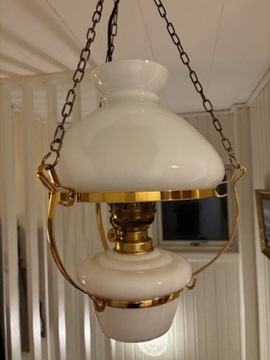 Żyrandol, lampa wisząca sufitowa zmodyfikowana