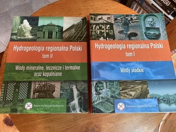 Książki - Hydrogeologia regionalna Polski I i II