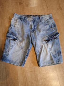 spodnie męskie  krótkie jeansowe THORSTEINART