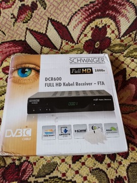 Dekoder DVB-C SCHWAIGER DCR 600 Euro HDMI