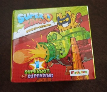 Super Zings 3 seria SuperBot Spider Cannon