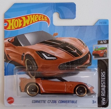 Hot Wheels Corvette C7 Z06 Convertible 