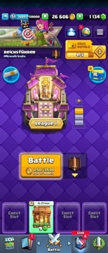 2 letnie konto Clash Royale 