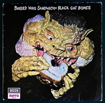 BLACK CAT BONES Barbed Wire Sandwich 1st RARYTAS