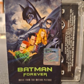 BATMAN FOREVER kaseta magnetofonowa soundtrack