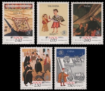 Macau 1989 - World Stamp Expo'89, Mi 633-637**