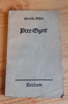 Książka "Peer Gynt" Henrika Ibsena po Niemiecku
