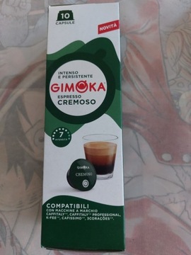 GIMOKA Espresso Cremoso| 10 kapsułek