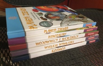 Seria książek dla dzieci - wiedza o świecie