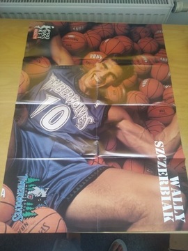 Plakat NBA Wally Szczerbiak, Timberwolves, Duży