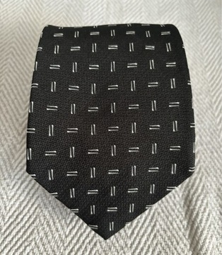 Dior krawat z jedwabiu