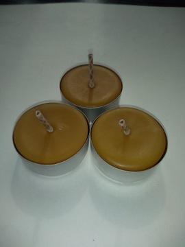  Podgrzewacz tealight 30szt świeczka wosk pszczeli