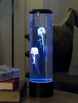 Elektryczna lampka z meduzami