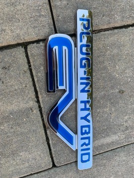 outlander 3 phev znaczek emblemat logo napis