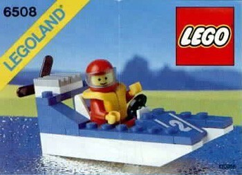 LEGO Town 6508 z 1990r. Wave Racer