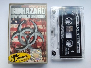 Biohazard - New World Disorder kaseta magnetofon