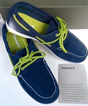 Nowe skórzane mokasyny Timberland r.36