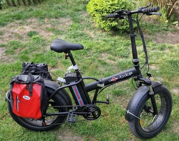 Rower elektryczny składany E-bike 48V 500W