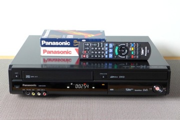 Nagrywarka DVD/VHS Panasonic DMR-EZ49V, z HDMI