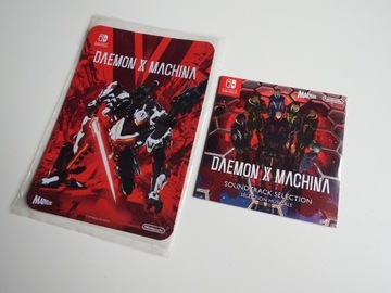 Switch DEAMON X MACHINA Metal Plate + Soundtrack