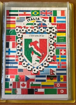 Kartka okolicznościowa MŚ 1990 Italia