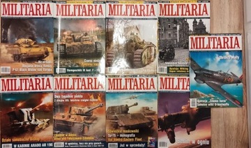Militaria XX wieku   2010 czasopismo zestaw 9 szt