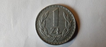 1 zł, 1975 r., bez znaku menniczego (L114)