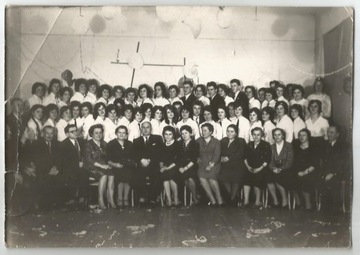 Płock, zdjęcie klasowe "IGIEŁKI" lata 50-te