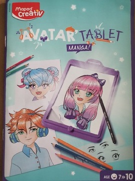 Avatar Manga tablet graficzny 7-10 lat