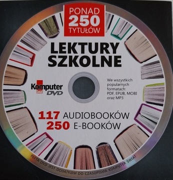 Płyta DVD - Lektury Szkolne