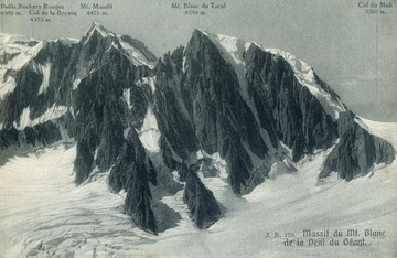 Aosta, Massif deMt. Blanc de la Dent du, Włochy