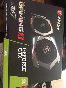 Msi GeForce gtx 1660 Gaming X 6GB