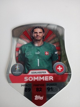 Topps Match Attax Euro 2024 Chrome Shield Sommer