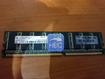 Pamięć DDR PC3200 256MB CL3  HP