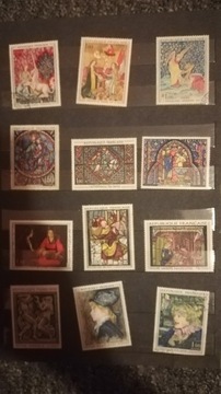 Piękne, stare znaczki - klaser - dużo! Kolekcja 