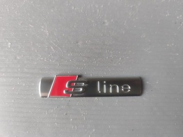 Audi znaczek emblemat S Line oryginalny