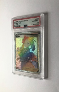 PSA 10 Pokemon Marnie SWSH 208/202 Secret 