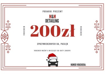 Voucher Prezentowy M&M Detailing Edycja Świąteczna