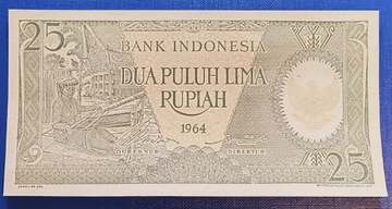 Indonezja - 25 Rupii